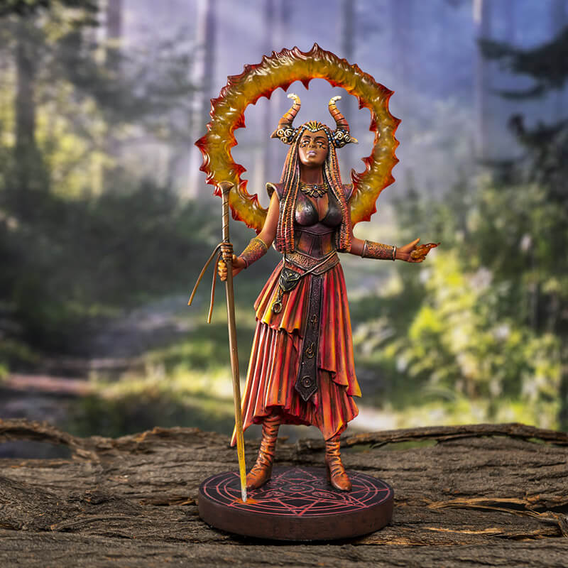 Elemental Magic - Fire Sorceress Figurine