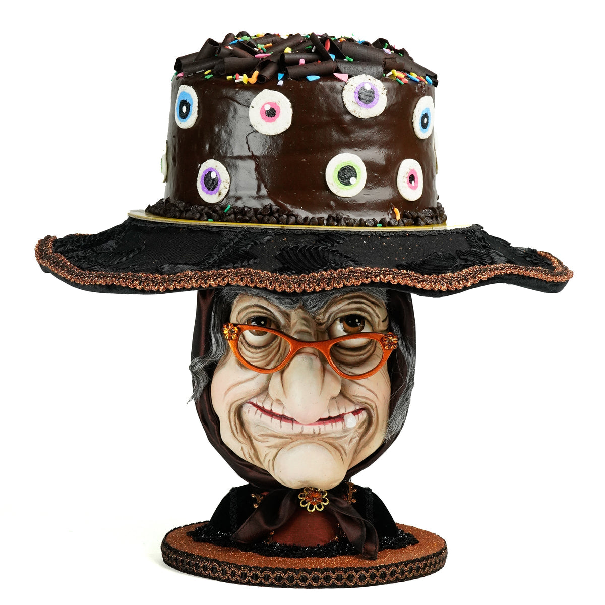 Witchy Woman Cake Plate | Halloween Decor | Katherine's Collection