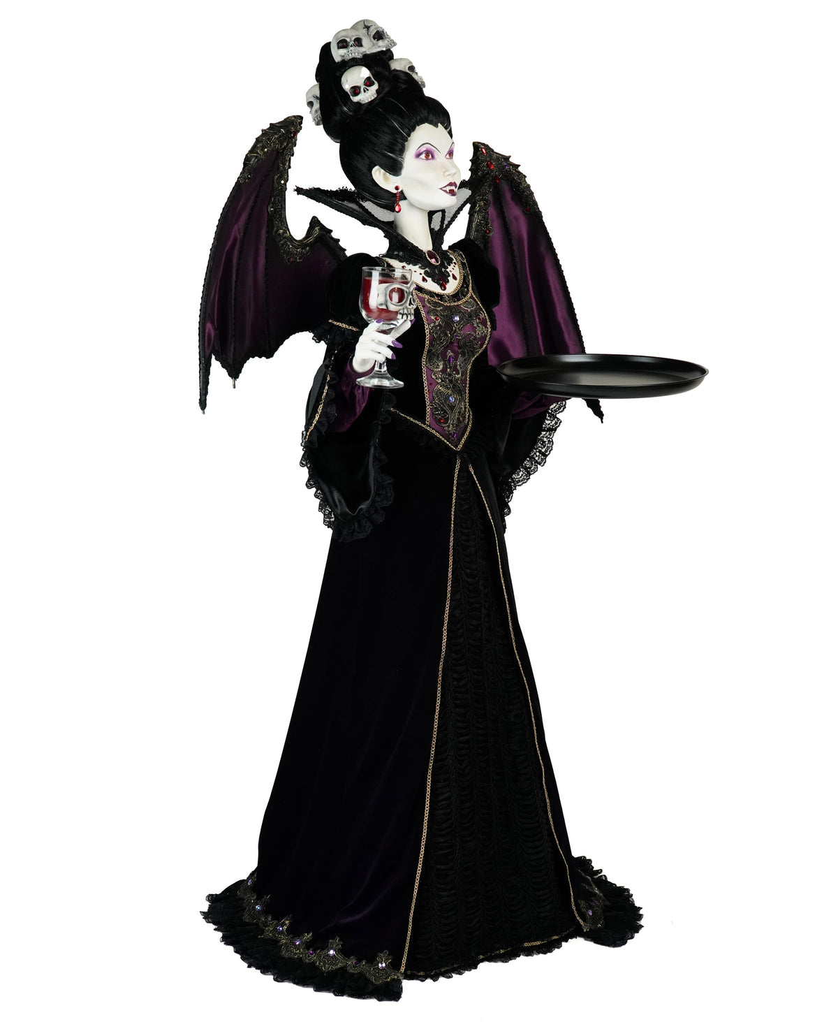 Countess Lilith Noir Server | Halloween Decor | Katherine's Collection