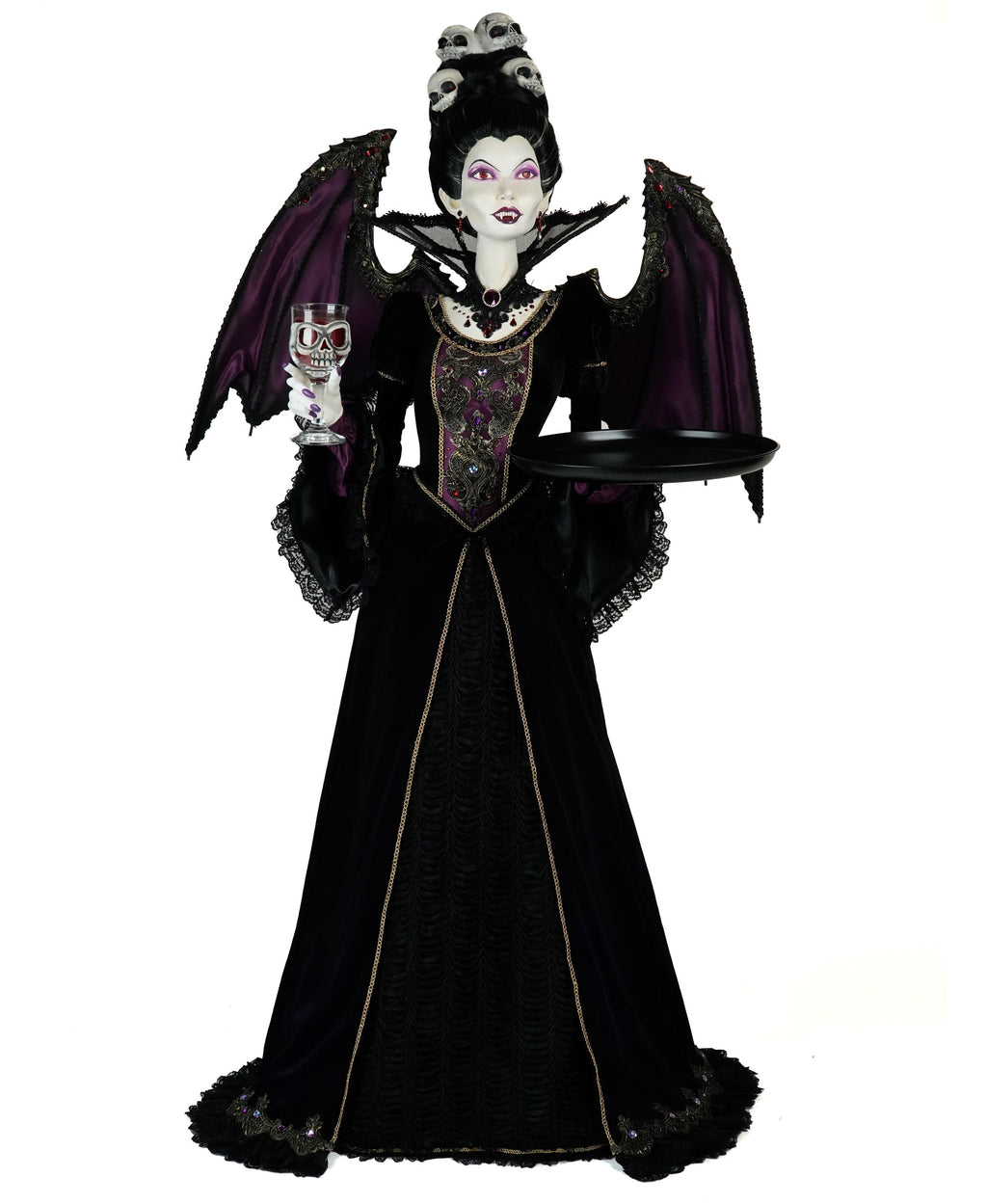 Countess Lilith Noir Server | Halloween Decor | Katherine's Collection