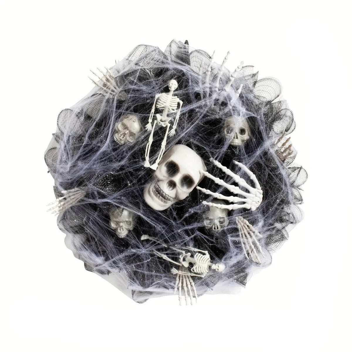 Spider Web Skeleton Hand Halloween Door Decoration