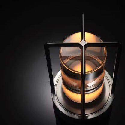 Rechargeable Crystal Lamp Bedside Table Bedroom LED Touch Table Lamp Restaurant Decoration Atmosphere Night Light