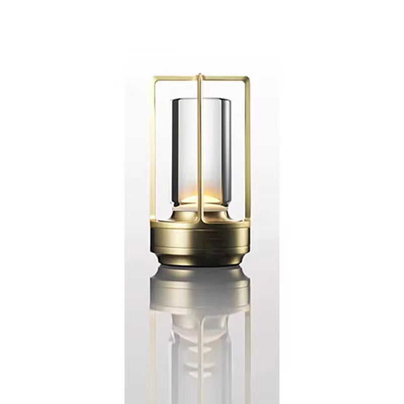 Rechargeable Crystal Lamp Bedside Table Bedroom LED Touch Table Lamp Restaurant Decoration Atmosphere Night Light