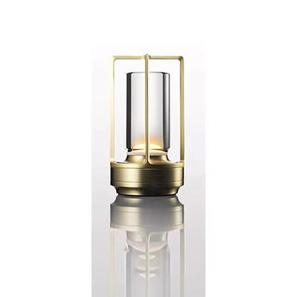 Rechargeable Crystal Lamp Bedside Table Bedroom LED Touch Table Lamp Restaurant Decoration Atmosphere Night Light