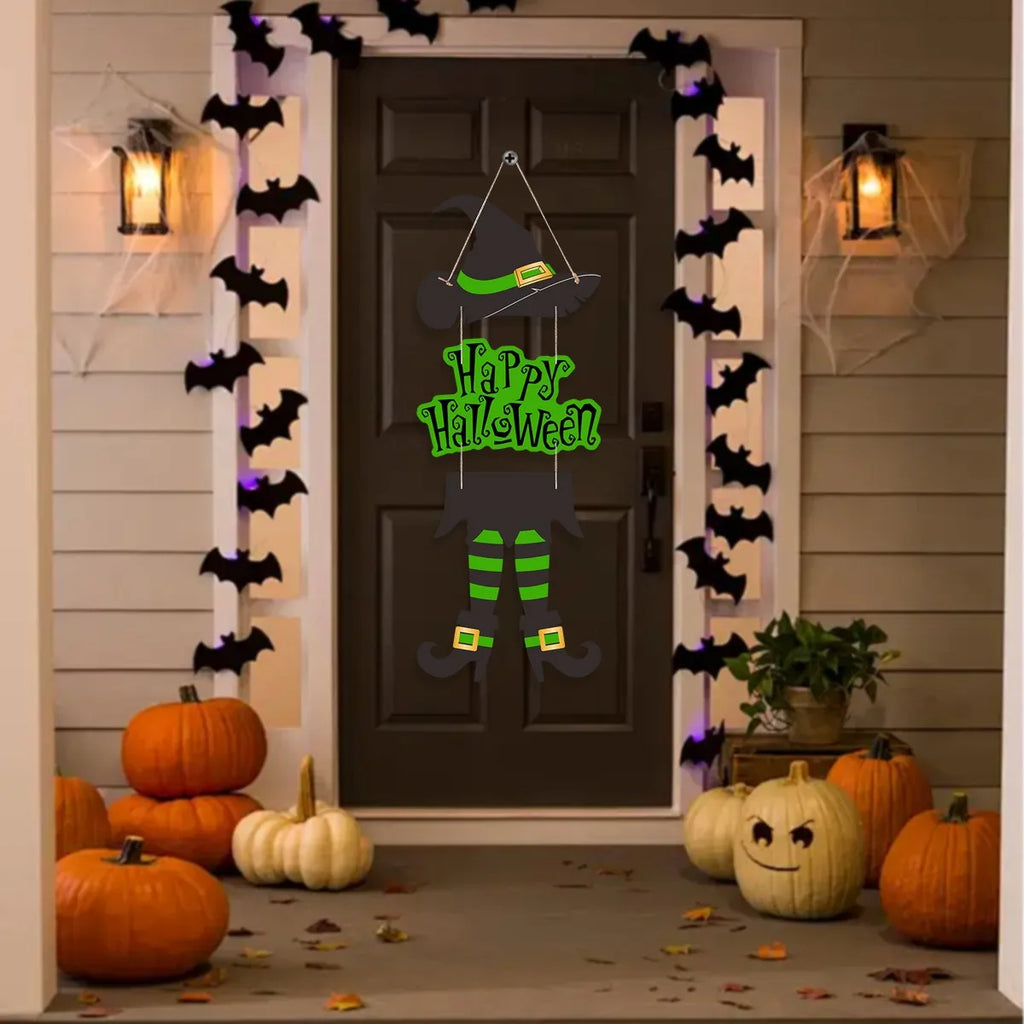 Halloween Witch Door Decor