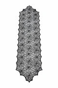 Halloween Spider Web Table Runner & Mantel Cover