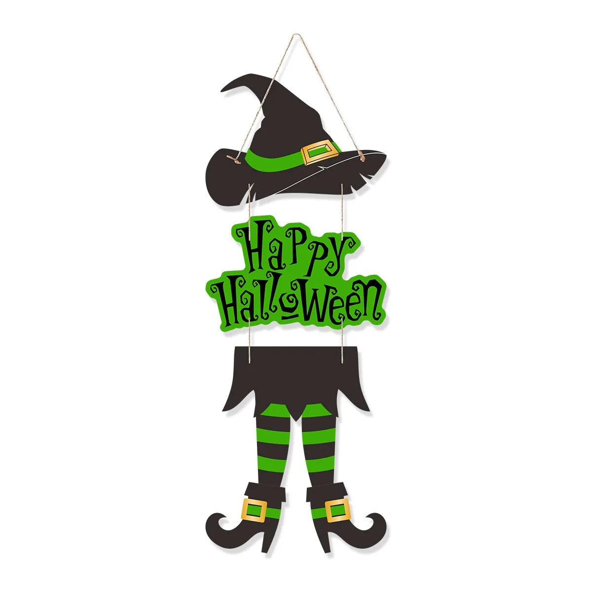 Halloween Witch Door Decor