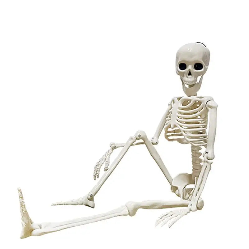 Halloween Movable Skeleton Skull & Bones Decoration