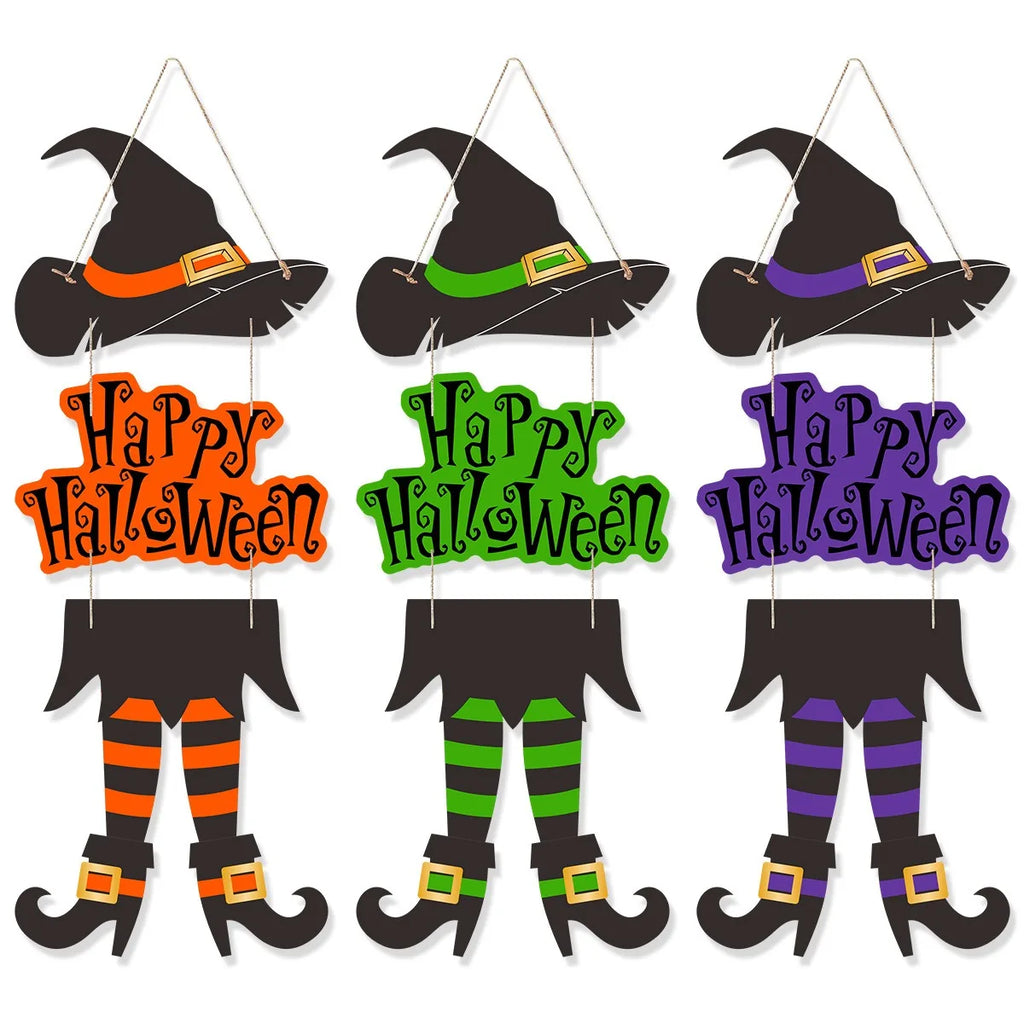Halloween Witch Door Decor