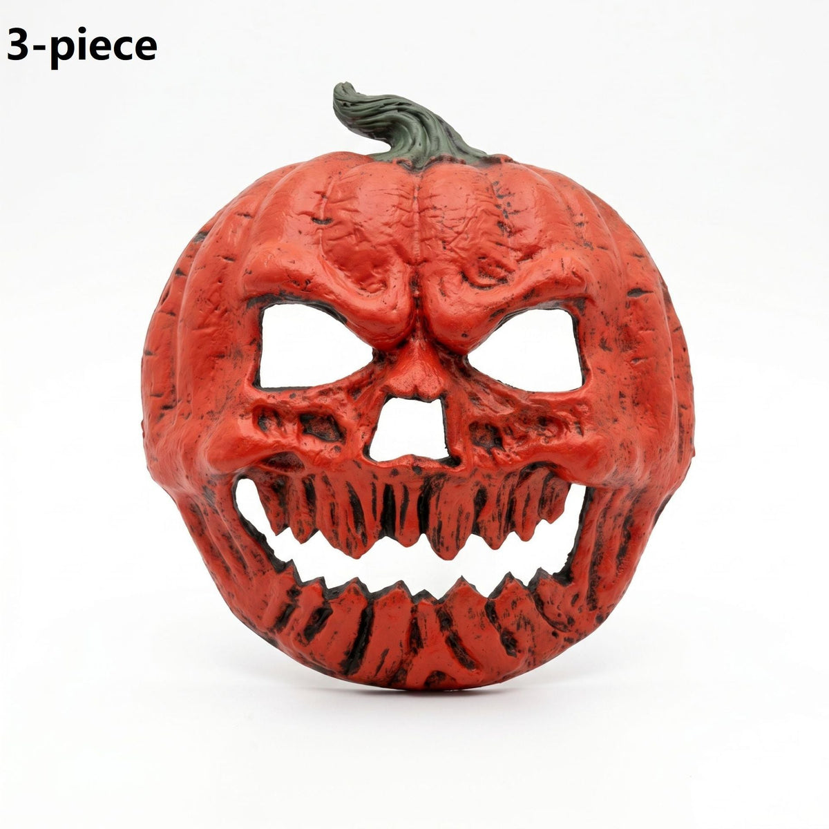 Halloween PU Foam Pumpkin Costume Masks ‚Äì 3 Pack