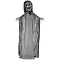 Outsunny 74" Life Size Outdoor Halloween Skeleton Witch Decoration