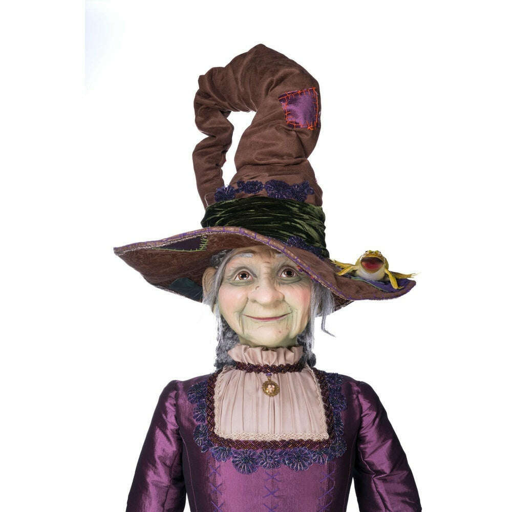 Gertrude Grimoir Life Size Witch | Halloween Decor | Katherine's Collection