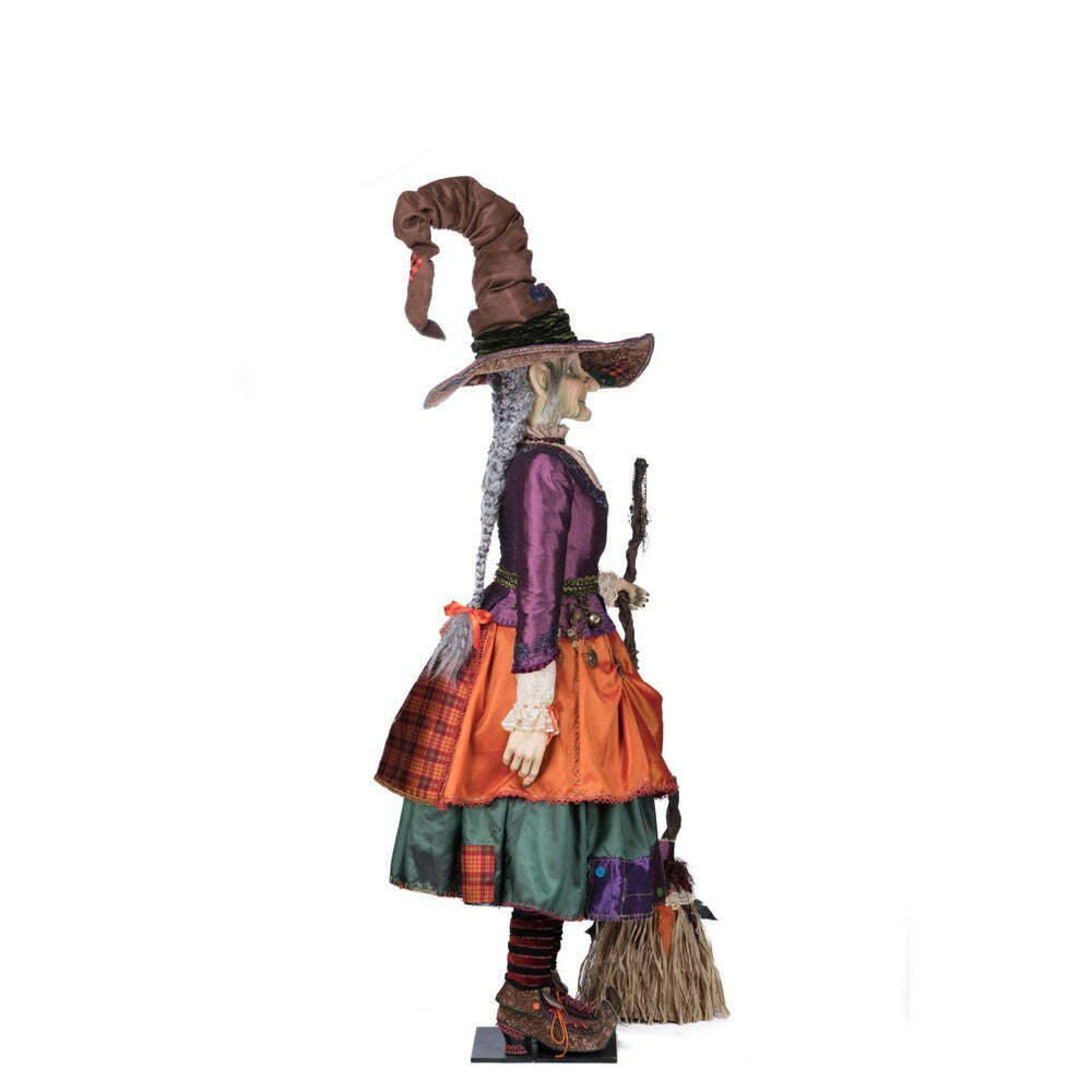 Gertrude Grimoir Life Size Witch | Halloween Decor | Katherine's Collection