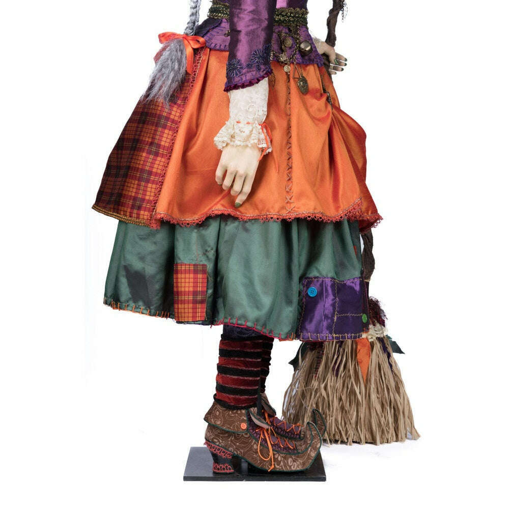 Gertrude Grimoir Life Size Witch | Halloween Decor | Katherine's Collection