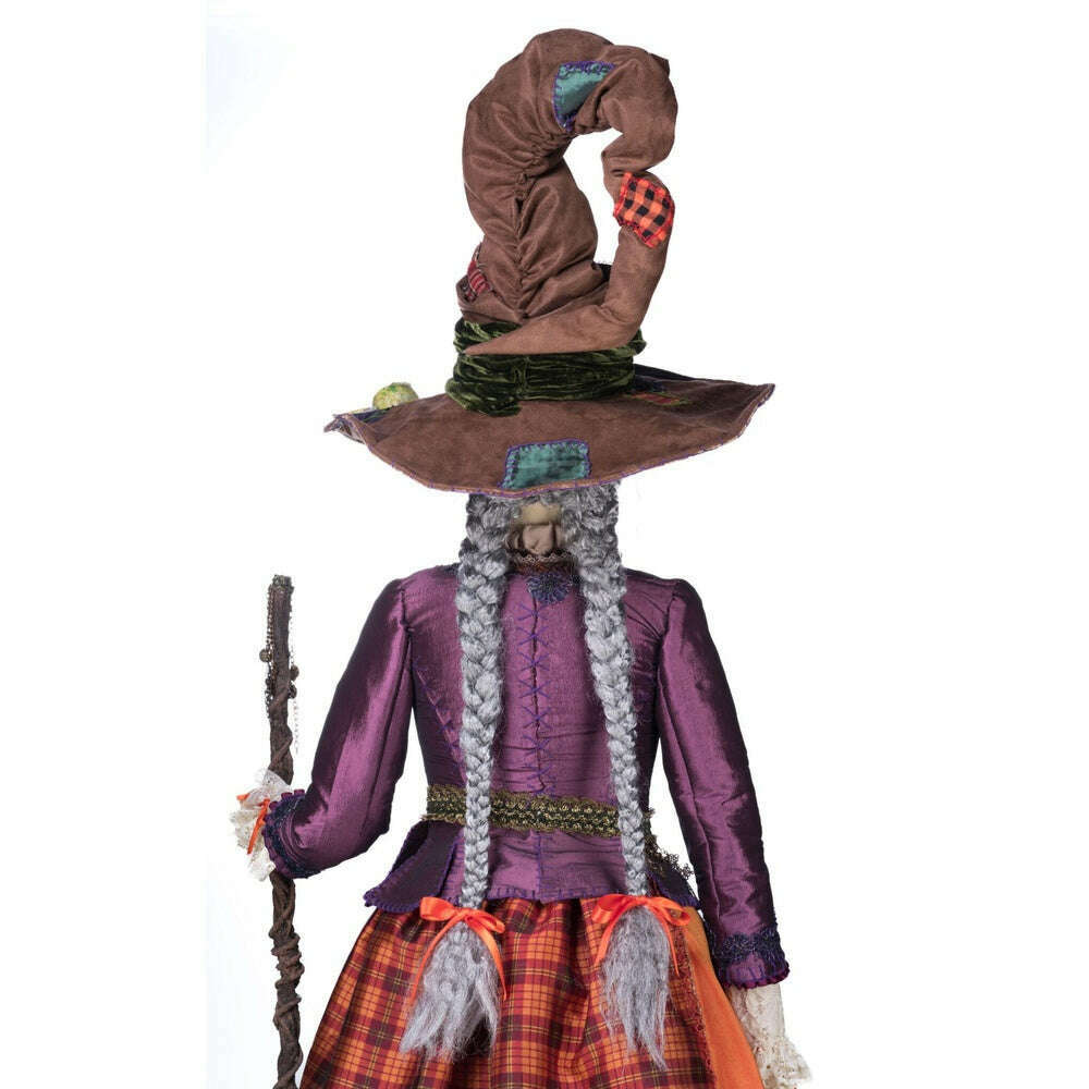 Gertrude Grimoir Life Size Witch | Halloween Decor | Katherine's Collection