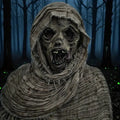 Scary Scarecrow Halloween Costume Set with Mask