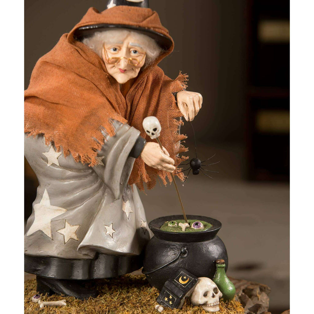 Star Luna Witch Halloween Decor by Bethany Lowe Designs